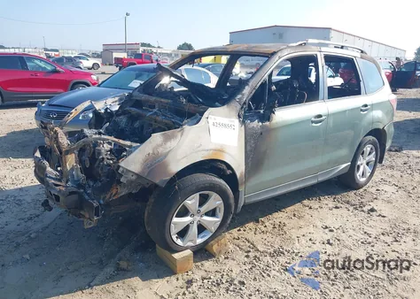 2016 Subaru Forester 2.5I z USA, uszkodzony, nr VIN JF2SJABC1GH543082